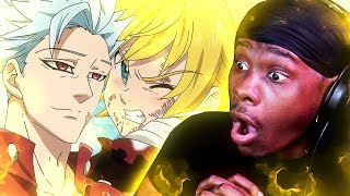 BAN ATTACKS MELIODAS HENDRICKSON’S DEMON FORM Seven Deadly Sins Episode 21 REACTION [upl. by Selene722]