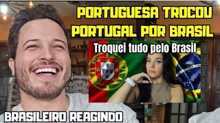 PORTUGUESA TROCOU PORTUGAL PELO BRASIL BRASILEIRO REAGE LuanaeAdriano [upl. by Olotrab]