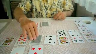 ASMR 37 Comment Jouer aux cartes au Solitaire Réussite Klondike Français Un Joueur [upl. by Halima]