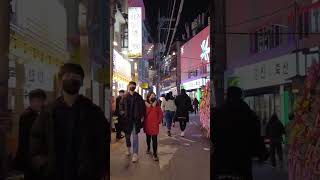 busan club street night walk [upl. by Llemrej]