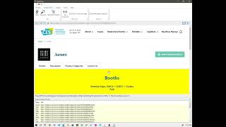 Scrape CES Exhibitor Data from exhibitorscestech  WebHarvy [upl. by Graehme]