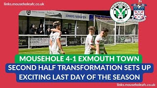 MOUSEHOLE 41 EXMOUTH TOWN  MATCH REPORT GOALS amp INTERVIEWS [upl. by Aicil]