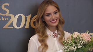 Novou Miss Press je Kristína Činčurová MISS SLOVENSKO 2016 [upl. by Kass]