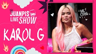 La primera entrevista de Karol G en Colombia en cuatro años  The Juanpis Live Show [upl. by Molohs]