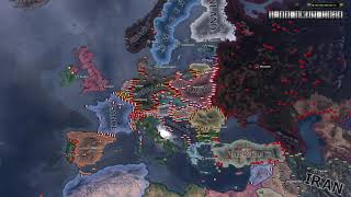 Democratic Germany  HOI4 Timelapse [upl. by Kcir]