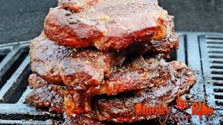 Memphis Style BBQ Pork Steaks Recipe [upl. by Schreibe952]