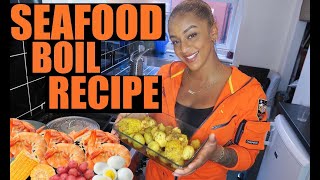 Eat With Paige 2  Seafood Boil Recipe  JAMROCK EDITION [upl. by Dempsey]