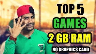 Best Games You Can Play Without Graphics Card  2 GB RAM  My All Time Favorite [upl. by Yemarej]