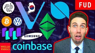 Coinbase adds Ethereum Classic Ontology Vechain Waltonchain IOTA LOOM Bitcoin amp Crypto News [upl. by Anohs]