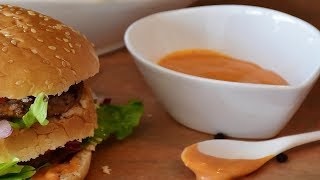 A Special Burger Sauce Recipe Make within 5 minutes Twinkle Recipe [upl. by Fuchs]