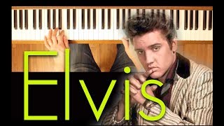 Are You Lonesome Tonight Elvis Presley Intermediate Piano Tutorial [upl. by Elysha589]