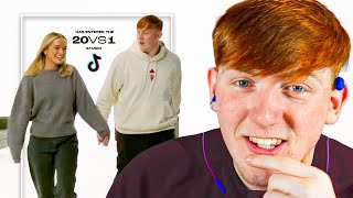 Angry Ginge reacts to 20 WOMAN VS 2 SIDEMEN Viral TikTok Clips [upl. by Carita]