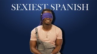 What is the SEXIEST Spanish Accent Men React [upl. by Notniuqal361]