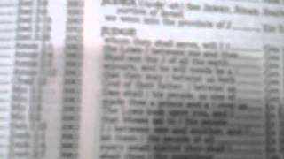 Bible Translations King James Version Greek Hebrew Meanings Using Strongs Concordance [upl. by Tat]