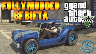 GTA 5 Online Fully Modified BF BIFTA Dune Buggy Beach Bum Pack DLC [upl. by Fiske]