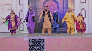 Global Village Dubai 2023 Pakistan Balochi song performance  dane pe dana [upl. by Chaim693]