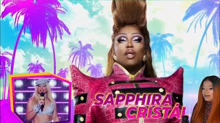 Sapphira Cristál TALENT SHOW  RuPauls Drag Race Season 16 [upl. by Lazaro254]