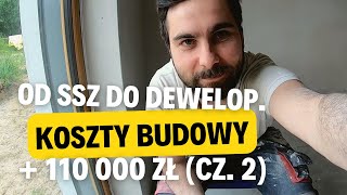 152 Koszty budowy 20222023 Sufit wełna drzwi ocieplenie rekuperacja Stan deweloperski Cz 2 [upl. by Witha]