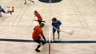 FLOORBALL Highlights RungstedHørsholm FK  Copenhagen FC  Select Herre Floorball Ligaen 2122 [upl. by Ilecara]