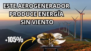 EL GENERADOR EÓLICO QUE PRODUCE ELECTRICIDAD SIN VIENTO y las aspas toroides revolucionarias [upl. by Doersten]