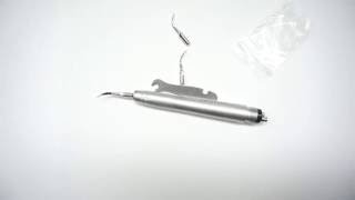 TRAS03 Dental Ultrasonic Air Scaler Handpieces with 3 pic Scaler Tips  Treedental [upl. by Laband]