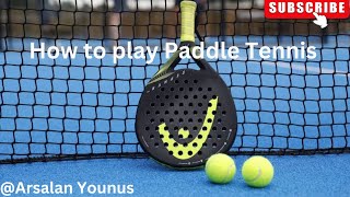 How to play Paddle Tennis Arena Karachi [upl. by Raynah638]