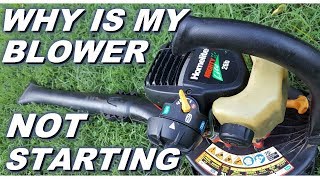 Craftsman Leaf Blower Won’t Stay Running  Heres How To Fix It [upl. by Ajak]