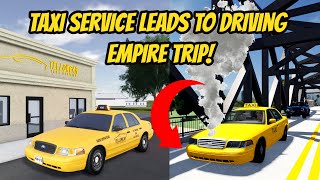 Greenville Wisc Roblox l Taxi Service Trip Driving Empire Update Roleplay [upl. by Aneelas299]