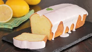 Rich and Moist Lemon Pound Cake  How Tasty Channel [upl. by Nojram]