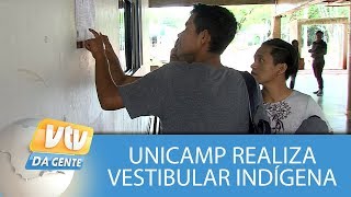 Unicamp realiza vestibular indígena [upl. by Ahsienad]