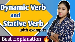 Dynamic Verb and Stative Verb  State Verb and Event Verb  Static Verb  Action Verb [upl. by Georgiana]