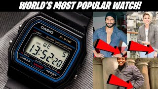 BEST WATCH EVER under ₹1000 ⚡⚡ Unboxing amp Review of the CASIO F91W [upl. by Anairam]