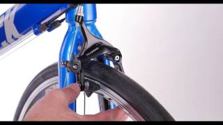 Installing and Adjusting Caliper Brakes [upl. by Anawqahs]