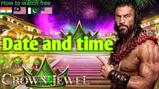 crown jewel date and time in India [upl. by Kerekes]