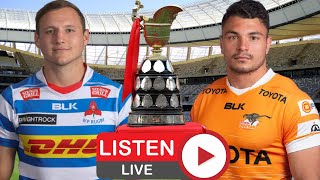 Western Province vs Cheetahs Currie Cup 2022 Live Commentary [upl. by Mannos408]