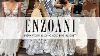 2019 Enzoani Bridal Collection Highlights  Chicago amp New York [upl. by Luben]