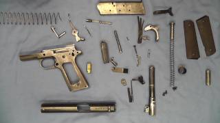 1911 Pistol No Tools Detail Strip [upl. by Keen466]