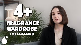 FRAGRANCE WARDROBE  my concept and uptodate fall fragrances [upl. by Nelhsa]