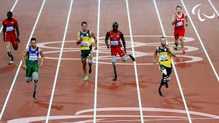 Athletics  Mens 200m  T44 Final  London 2012 Paralympic Games [upl. by Irena]