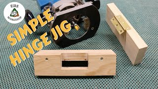 Simple Hinge Jig For Your Router In Just 5 Minutes [upl. by Letnoj]