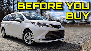 Heres How The 2021 Toyota Sienna Beats All Other Minivans  Limited Hybrid AWD Review [upl. by Emery918]