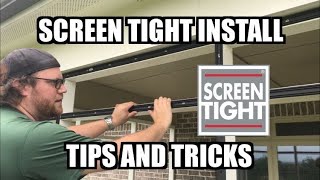 Screen Tight Install Tips and Tricks [upl. by Rehpitsirhc552]