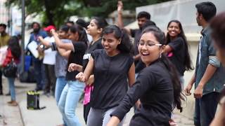 Flash Mob at Brigade Road  SARGAM 2018  Bangalore [upl. by Glover979]