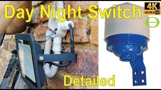 How to install a day night switch for a flood light [upl. by Ileane588]