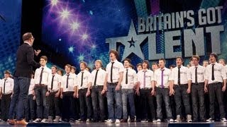 Only Boys Aloud  The Welsh choirs Britains Got Talent 2012 audition  UK version [upl. by Nomor]