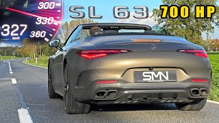 700HP Mercedes AMG SL63  100200 200300 POV amp Sound [upl. by Damek]