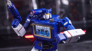 Transformers RP01 Acoustic Wave Soundwave stop motion review [upl. by Ycnaffit]