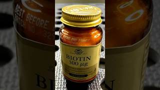 Solgar  Biotin 300mg  Prt 3 shorts biotin health nutrition vitality bvitamins vitamins [upl. by Htabmas]