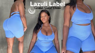 Activewear Review Lazuli Label  Scrunch Sculpt [upl. by Janos360]