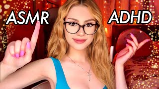 Fast ASMR for ADHD 🦖 Colors Lights Focus on Me Instructions Chaotic 😴 [upl. by Namor]